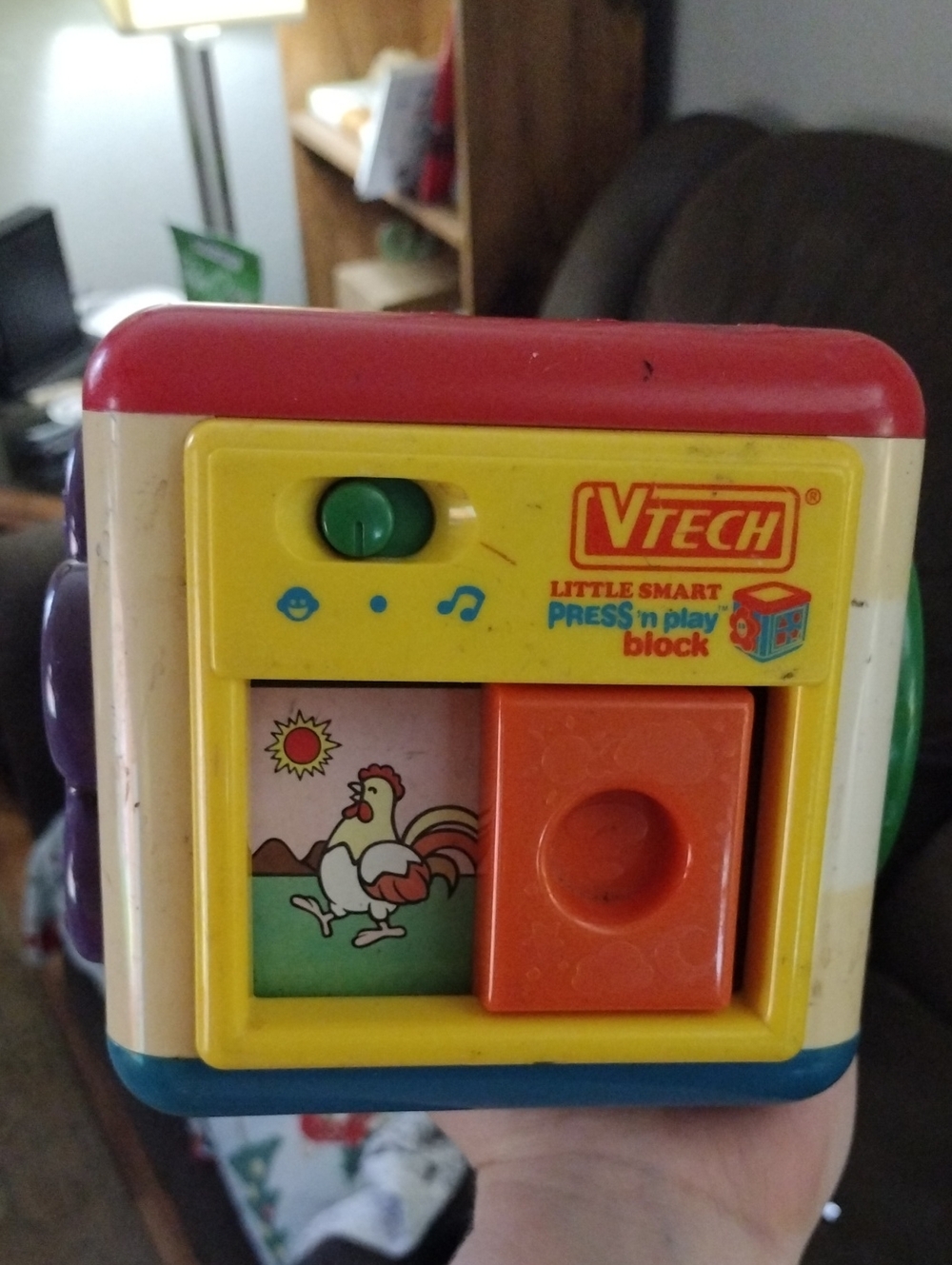 VTech Little Smart Press 'n Play Block - Bright Multi
